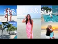 SPRING BREAK VLOG 2024 beach days tanning girls trip