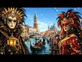 Lagu Italy 🇮🇹  Venice Carnival | Stunning Masks, Costumes \u0026 Gondolas