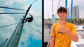 Saving the rigging and broken bones sailing