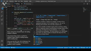 Bank Management System Part 1 - Python Programming Project Tutorial
