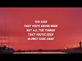 Oasis - Don't Look Back In Anger (Lyrics)