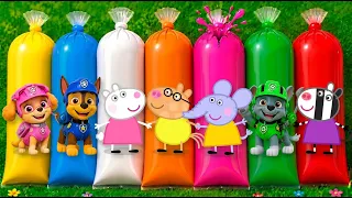 WOW! PAW Patrol & Peppa Pig 7 COLORFUL SURPRISE BAGS! 🌈🎁