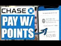 How to Pay Chase Credit Card With Points