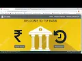 Basic Banking System using PHP and Mysql