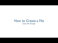 How to Create a File in PHP File Manager