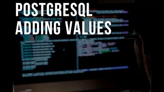 PostgreSQL Insert Values Into Tables - How To