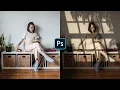 Sun Light Effect - Best Photoshop Tutorial Window Shadow Effect