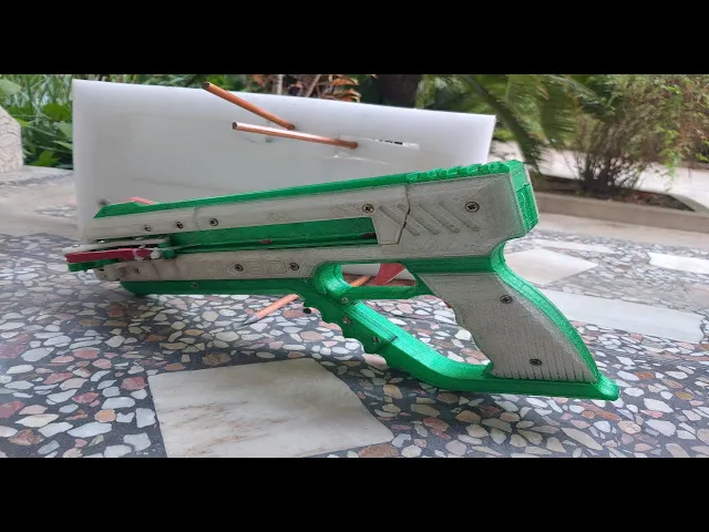 5 Rounds Pencil Slingshot ( Fun Project ) video thumbnail
