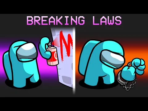Download MP3 Breaking 100 Laws in 24 Hours in Among Us