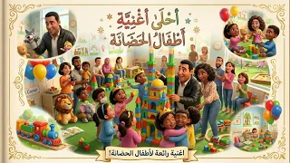 الحضانة حلوة بتعلمنا غنوة  اشهر اغانى الأطفال  دندنها
