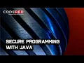 Secure Programming with Java - Course Overview