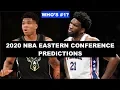 Predicting The 2019-20 NBA Eastern Conference Standings