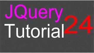 jQuery Tutorial for Beginners - 24