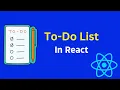 Build a Simple Todo App using React