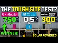Fastest 5G AT T Verizon T-Mobile 5G Cellular Home Internet Speed Comparison - Construction Trailer