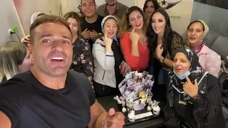 محمد نور يحتفل مع الصحفيين والإعلاميين بأغنية جانى في ملعبي دندنها