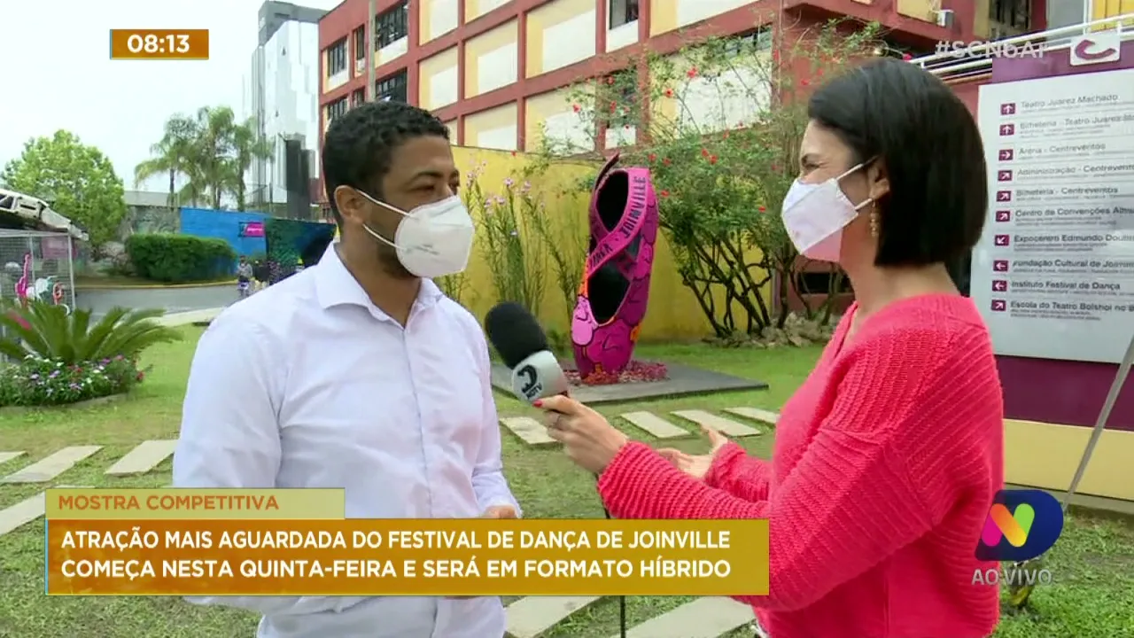Atração do Festival de Dança de Joinville começa nesta quinta-feira e será em formato híbrido