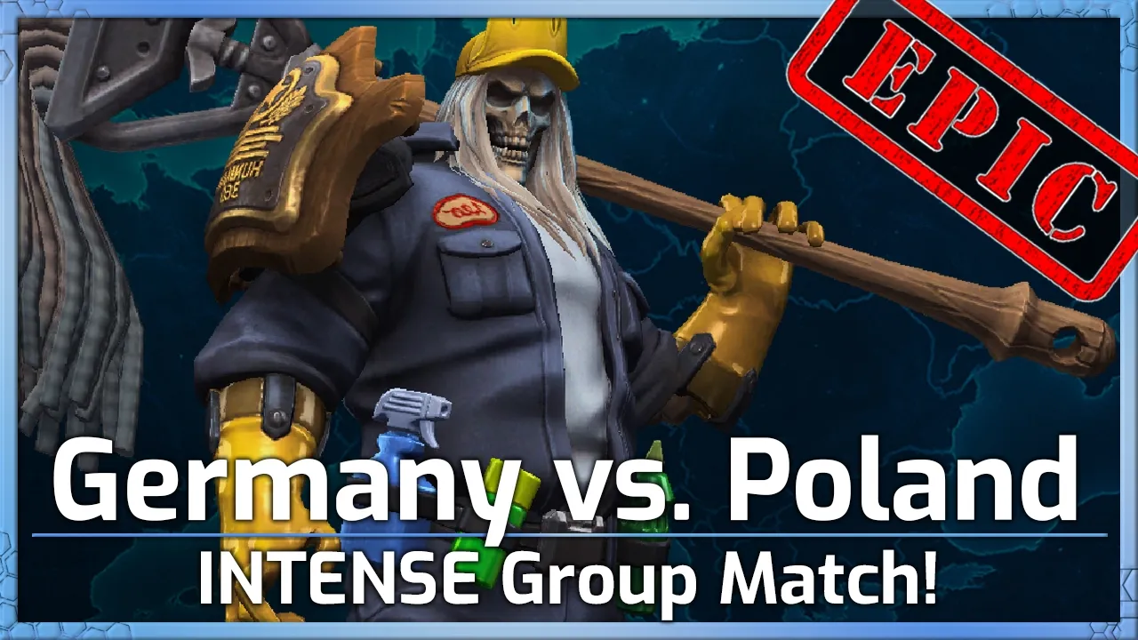 EPIC! Poland vs Germany - Nations Cup Groups - Heroes of the Storm