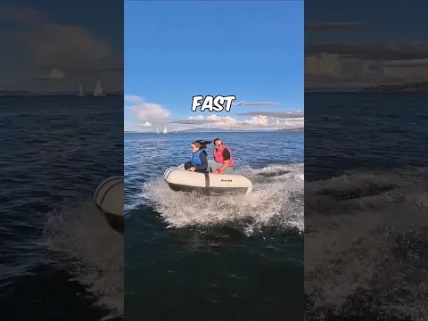 Smallest Electric Mini Jetboat from Mo-Jet #minijetboat #yachttoys #yachttender