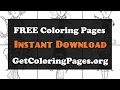 Robot coloring pages