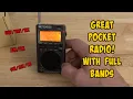 The TR110 This Pocket Radio Get s It All AM FM SW Air CB HAM WX VHF Plus SSB and More