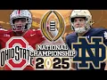 Ohio State Buckeyes vs Notre Dame Fighting Irish - National Championship BREAKDOWN PREDICTION