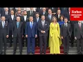 Download Lagu BREAKING NEWS: President Trump Participates In NATO Family Photo At Netherlands Royal Palace