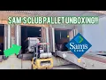 Pallet Unboxing We Purchased Two Sam s Club Liquidation Pallets 850 Investment