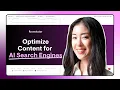 Optimize Content for AI Search Engines Conductor Demo Desk