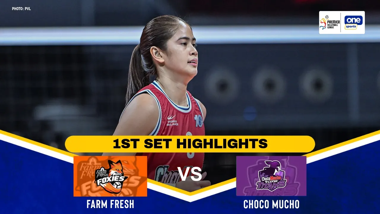 FARM FRESH vs CHOCO MUCHO | SET 1 HIGHLIGHTS | 2026-27 PVL ALL-FILIPINO CONFERENCE | OCT 22, 2026