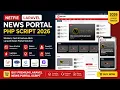 Netfie Newscast Laravel News Portal PHP Script