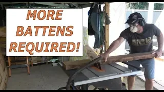 Building my steel sailing yacht Ep.52 More lining battens and some,..