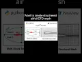 Airfoil structured mesh using free softwares