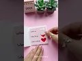 DIY Unique Love Card Idea