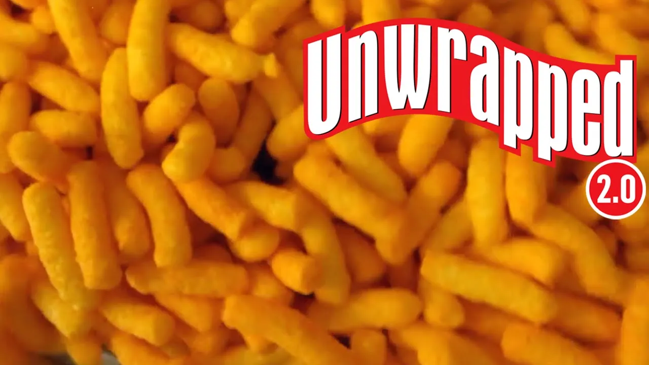 How Cheese Puffs Are Made   Unwrapped 2.0   Food Network