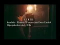 Lagu Sembilu ella - LIRIK  cover Elshinta warouw feat Deny Embol