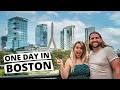 Massachusetts Boston for a Day - Travel Vlog Freedom Trail Tour What to Do See Eat in Boston