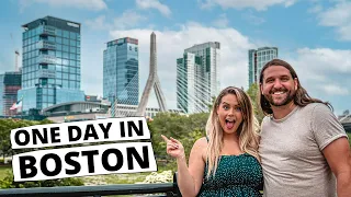 Massachusetts Boston for a Day - Travel Vlog Freedom Trail Tour What to Do See Eat in Boston