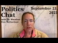 Politics Chat September 23 2025