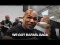 WE GOT RAFAEL BACK BEHIND THE MIKE