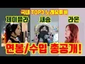 Lagu 유튜버 제이플라 vs 새송 vs 라온 연봉과 수입 총공개| 두유노