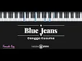 Download Lagu Blue Jeans - Gangga Kusuma (KARAOKE PIANO - FEMALE KEY)