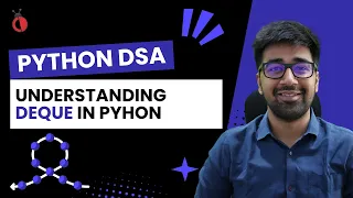 DSA in Python - Understanding Deque in Python append popleft appendleft pop Part 84 Hindi