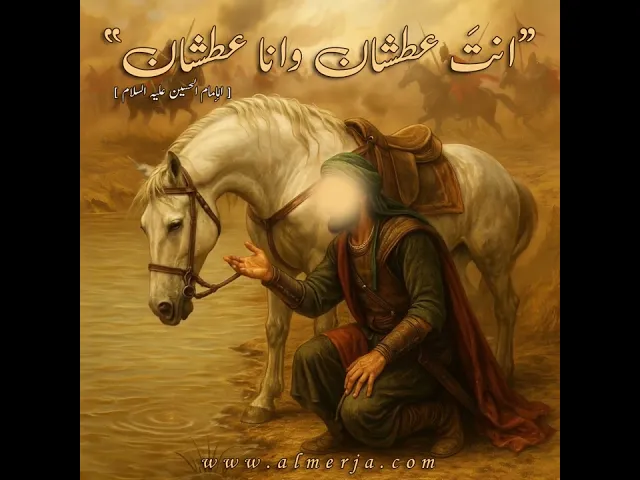 أنتَ عطشان وأنا عطشان
