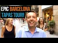 BEST Tapas in Barcelona We visit 8 AMAZING tapas bars