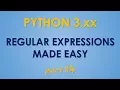 Python Regular expressions - part