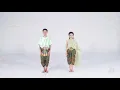 การสาธิตท่ารำ รำวงมาตรฐาน เพลงงามแสงเดือน (รำคู่)
