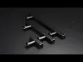 3 Inch 5 Inch Black Drawer Pulls Cabinet Handles