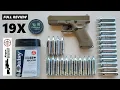 GLOCK 19X PERFECTION in 177 BlowBack Co2 Review Glock 19X BB Pistol Review