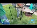 Large Dog Playpen Portable Dog Fence Dog Enclosure Travel Pet Hacks RV Camping with Dogs